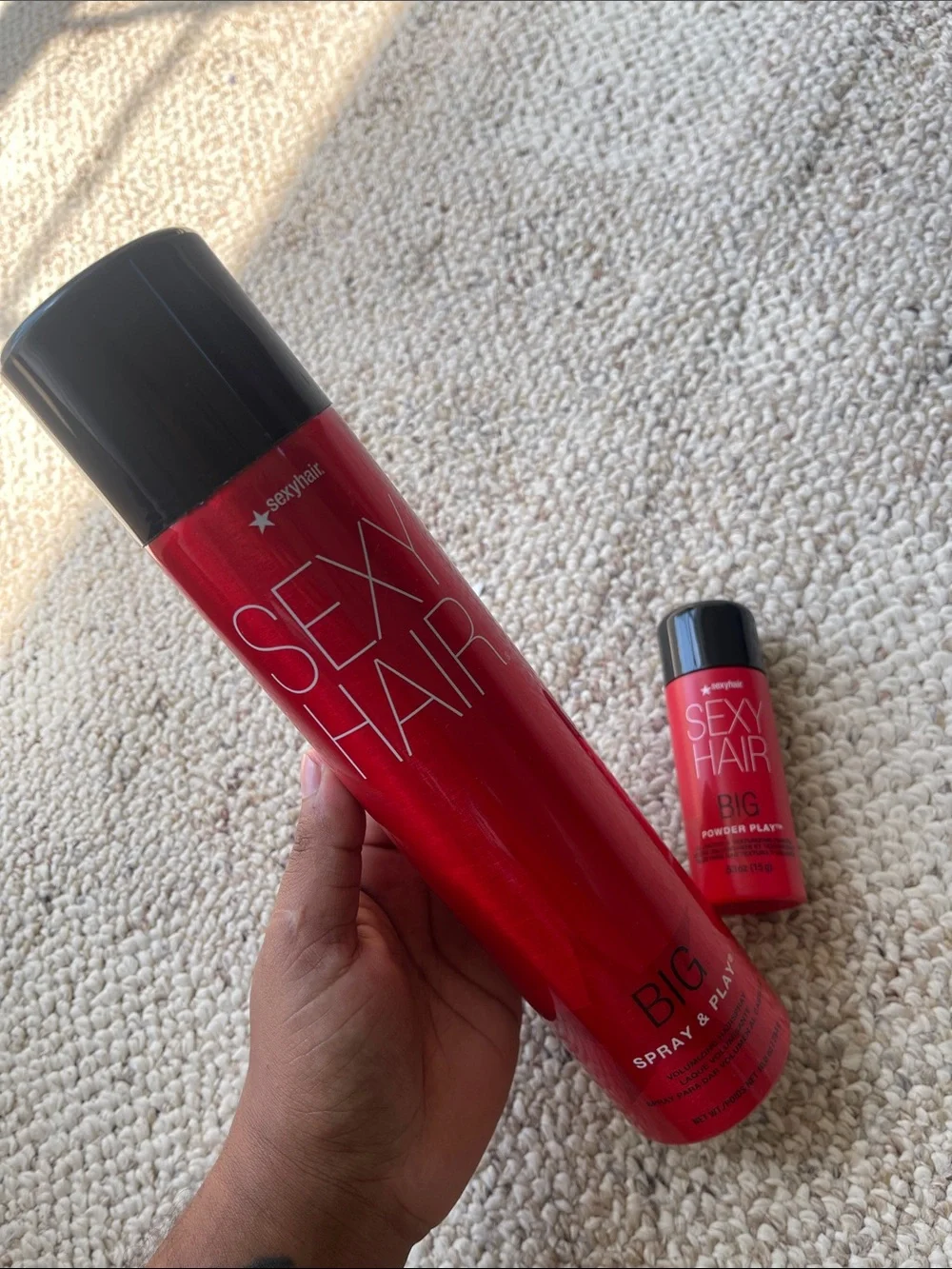 Sexy Hair Big Spray & powder play bundle
